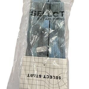 Urban outfitters select brand new in poly tie‎ dyed blue athletic socks
